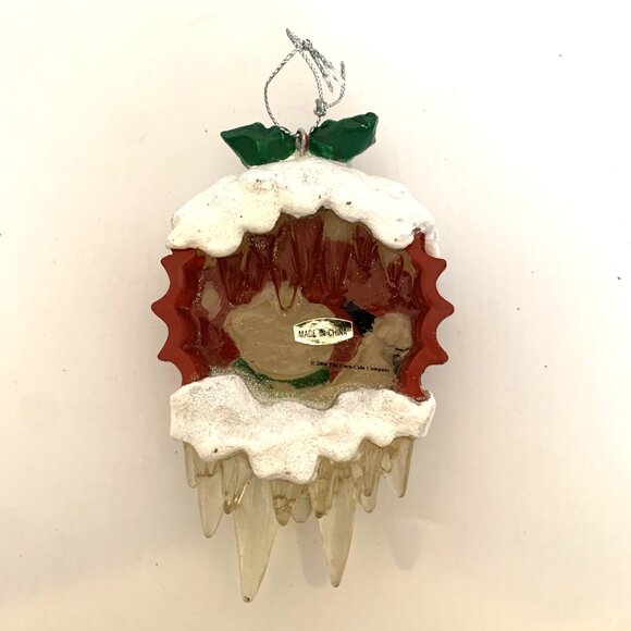 4 Coca-Cola Glitter Ornaments Diner Coke Can Bottle Cap Polar Bear Christmas Vtg - Picture 3 of 13